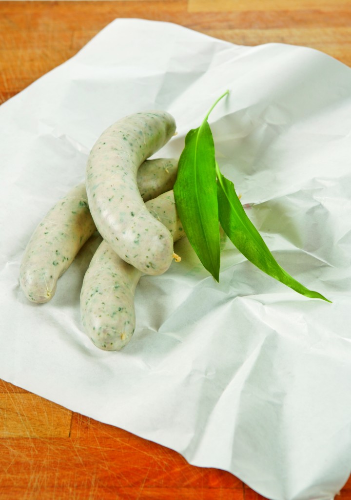 Bärlauch Bratwurst von Vinzenzmurr